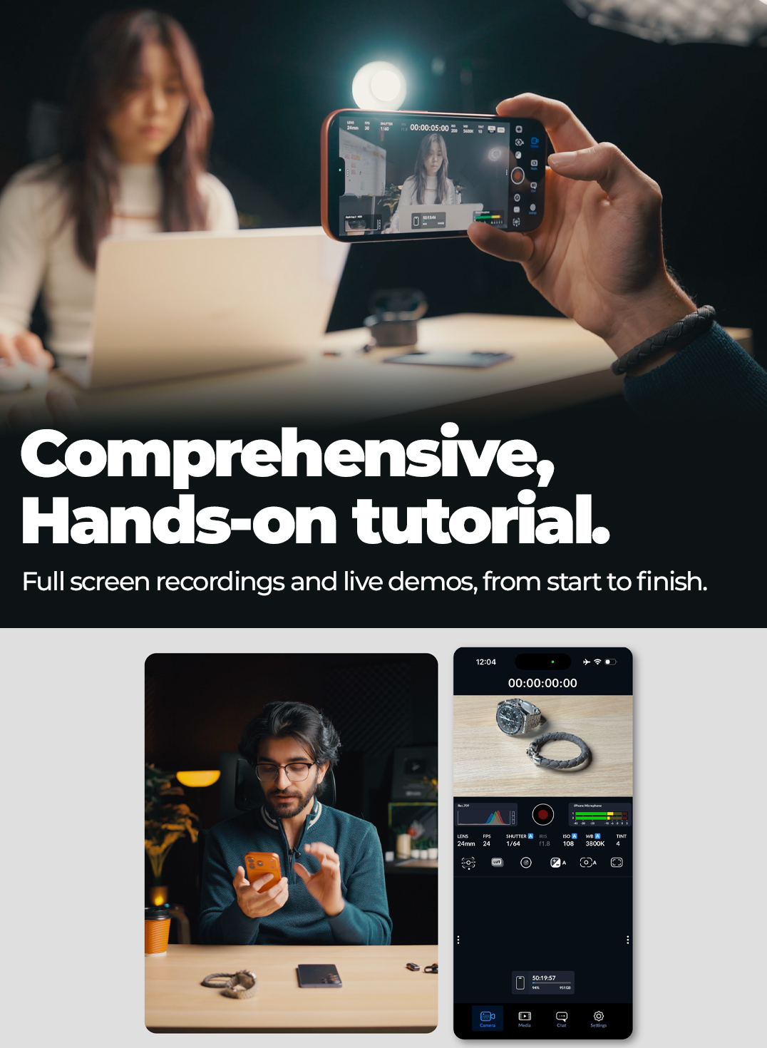 Pocket Cinematic: comprehensive hands-on tutorial